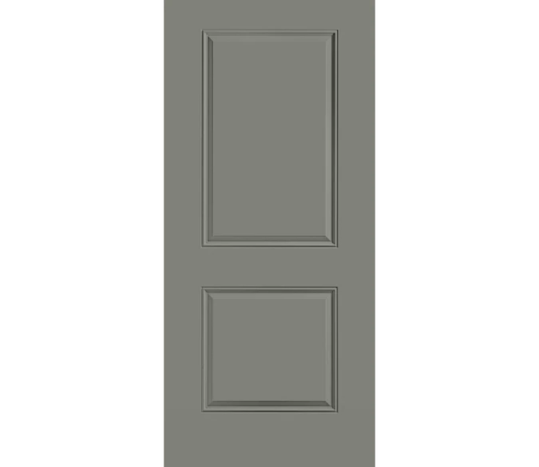 Colorado Springs 2 Panel Square Steel Entry Door