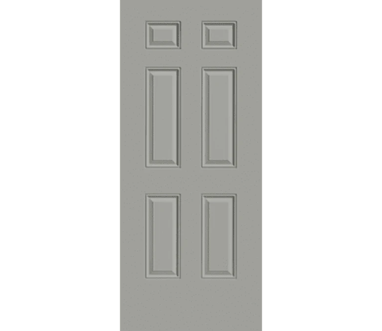 Colorado Springs 6 Panel Steel Entry Door