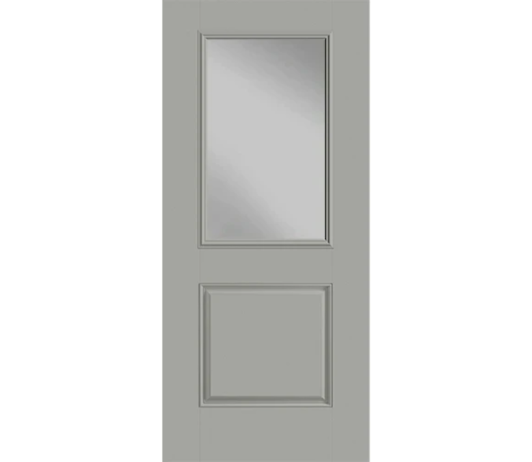 Colorado Springs Half Light 1 Panel Fiberglass Entry Door