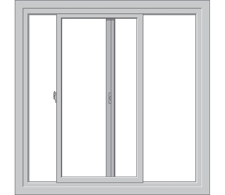 Colorado Springs Pella Hurricane Shield Series Vinyl Sliding Window